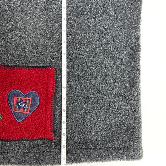 C&B Sport by Croft & Barrow Gray Christmas Fleece Size 2X - Picture 6 of 8